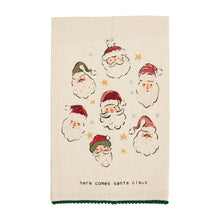 Load image into Gallery viewer, SANTA PRINTED CHRISTMAS TOWELS