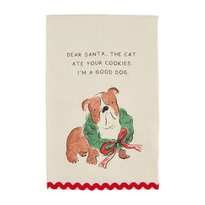 DEAR XMAS PET TOWELS