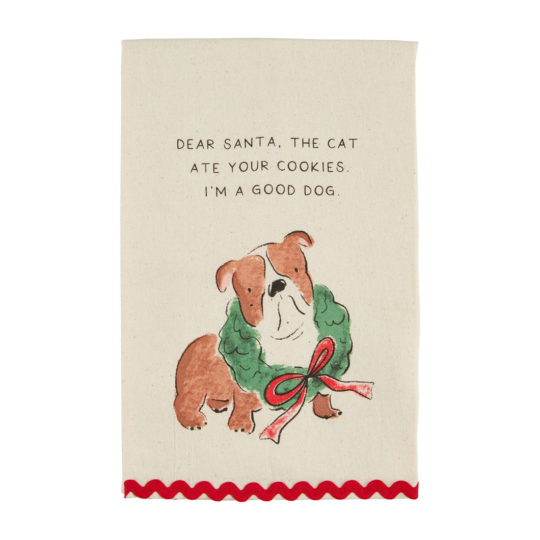 DEAR XMAS PET TOWELS