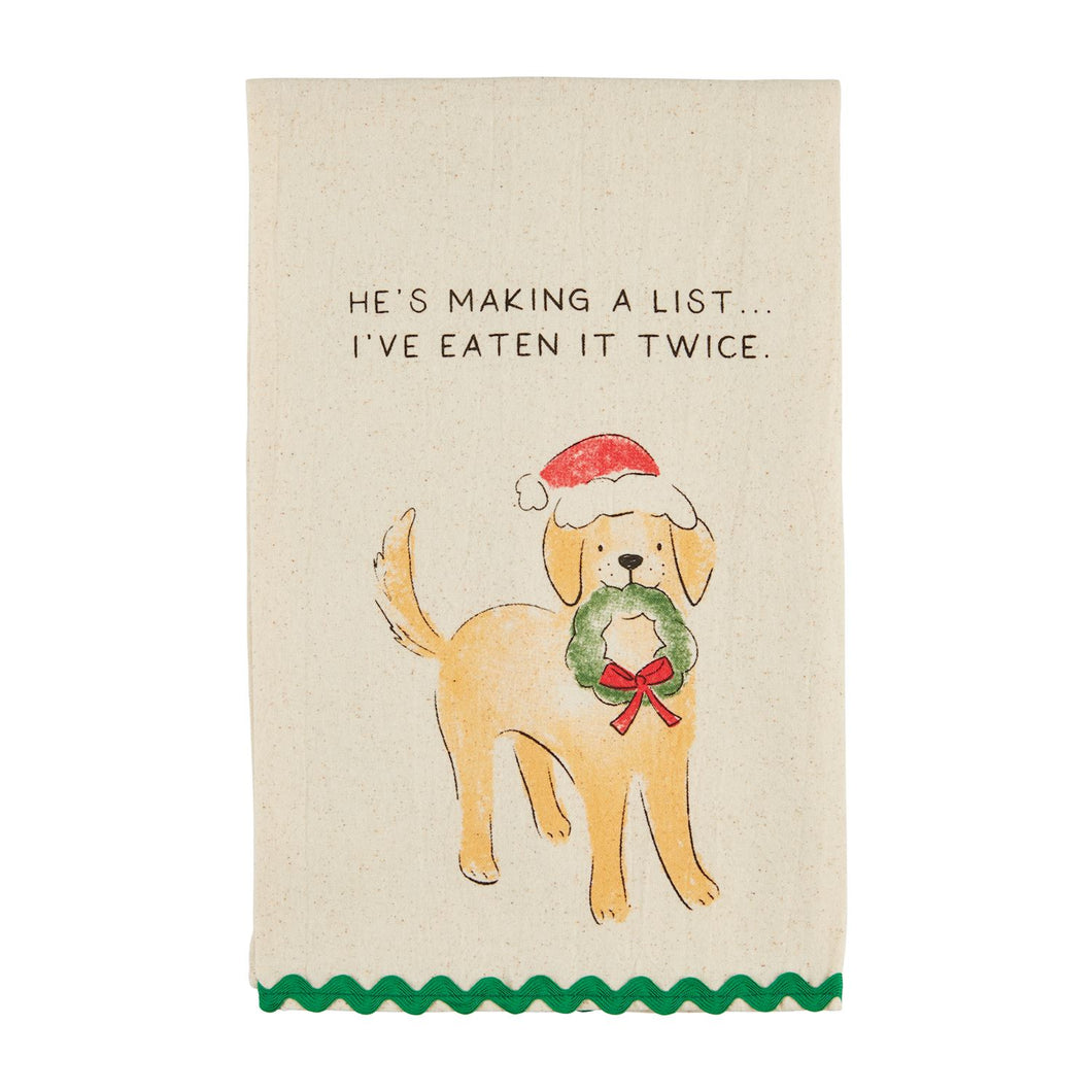 LIST XMAS PET TOWELS