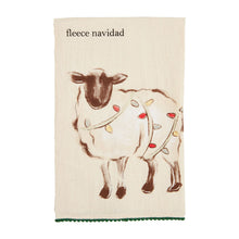 Load image into Gallery viewer, SHEEP CHRISTMAS FARM TOWEL