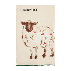 SHEEP CHRISTMAS FARM TOWEL