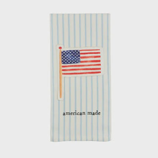 Flag Americana Canvas Patch Towel