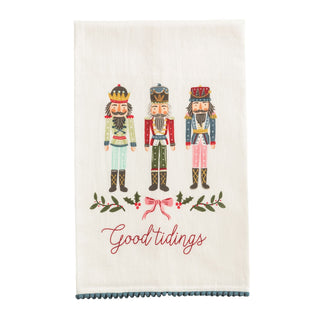 Nutcracker Pom Trim Towel

Adorn your kitchen with a classic holiday favorite using this Nutcracker Pom Trim Towel.