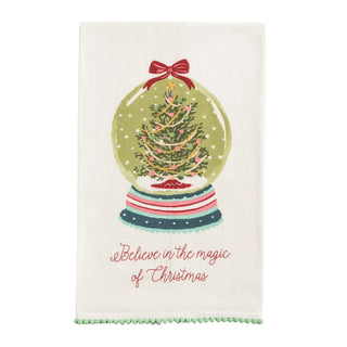 Snowglobe Pom Trim Towel

Step into a whimsical winter wonderland right in your kitchen with our Snowglobe Pom Trim Towel! This isn't just any dish towel; it's a little piece of holiday magic straight from our funky small-town boutique