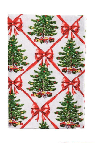 Classic Xmas Towel Bucket