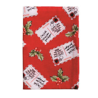 Classic Xmas Towel Bucket