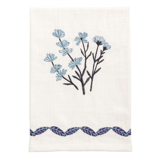 Blue Flower Bundle Towel