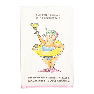 Marg Glitter Birthday Towel