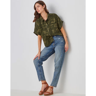 Camo Button Up Shirt