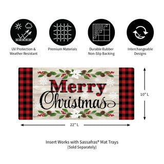 Christmas Sentiments Sassafras Switch Mat