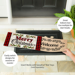 Christmas Sentiments Sassafras Switch Mat