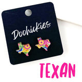 Floral Texas Stud Earrings at MainStreet Mercantile