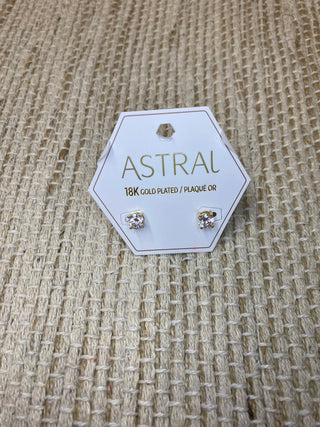 Earrings Classic CZ Stud