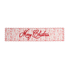 Load image into Gallery viewer, Christmas Toile Table Runner