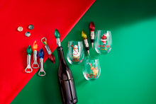 Load image into Gallery viewer, NUTCRACKER XMAS WINE GLASS