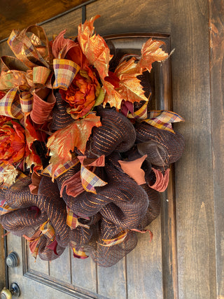 Wreath Mesh Copper