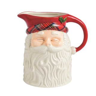 tartan-santa-pitcher