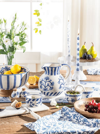 blue-wood-pedestal-bowl