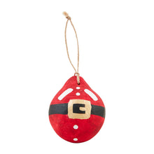 Load image into Gallery viewer, SANTA BELT ORNAMENT