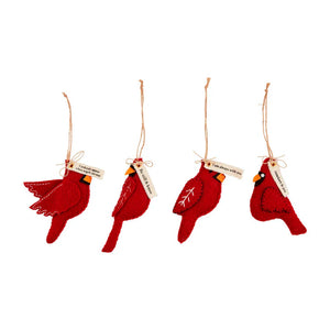 Cardinal Ornaments