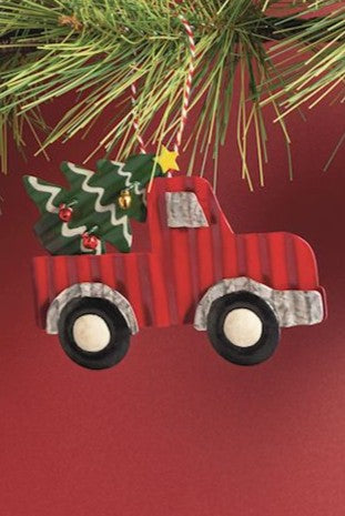 Christmas Tin Ornaments