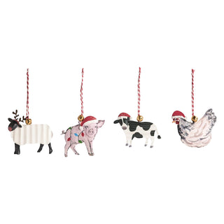 Farm Animal Ornaments