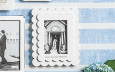 This Day Forward Scallop Frame