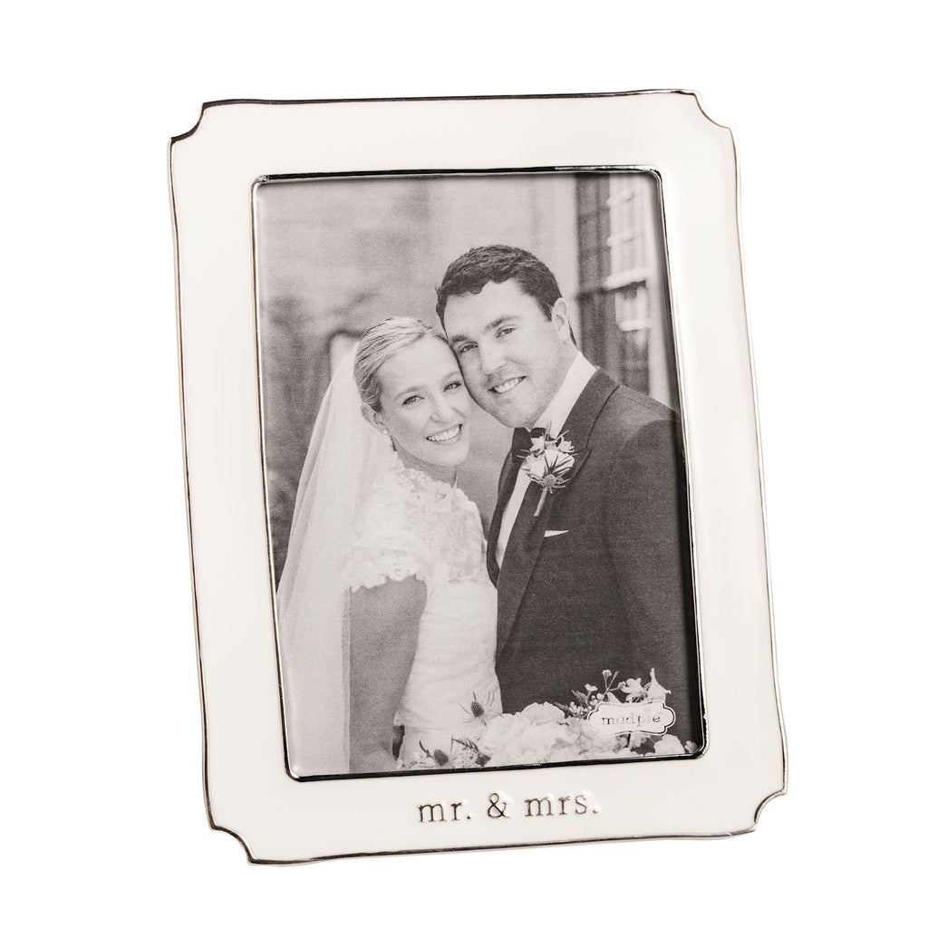 Small Mr. & Mrs. Enamel Frame – MainStreet Mercantile