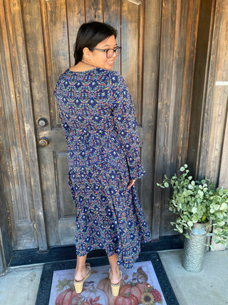 Mila Ribbon Floral Dress