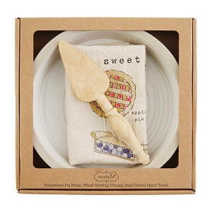 Stoneware Pie Plate Boxed Set