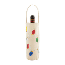 Load image into Gallery viewer, WHITE SEQUIN WINE BAG