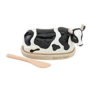 Cow Butterdish