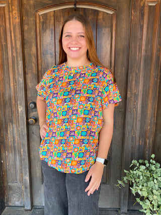 Sugar Skull Sass Basic Tee