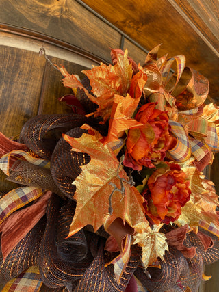 Wreath Mesh Copper