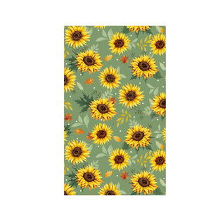 Harvest Blossom Sunflower Quick Dry Kitchen Towel,