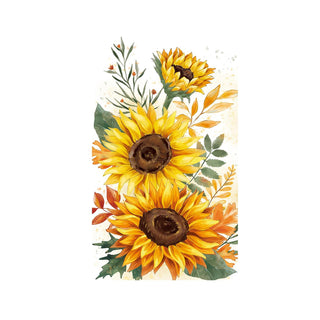 Harvest Blossom Sunflower Quick Dry Kitchen Towel,