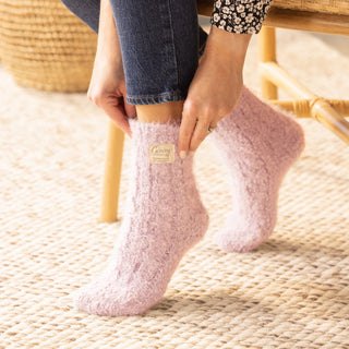 Giving Collection Soft Pink Cozy Giving Socks Set