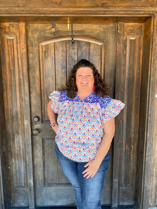 Alura Flutter Sleeve Multi