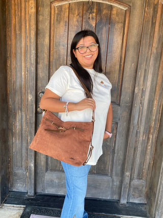 Claire Suede Bag