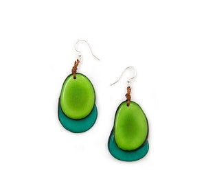 Earrings Fiesta Lime Emerald