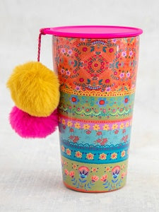 Tumbler PomPom Borders