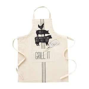 Grill It Apron Spatula Set