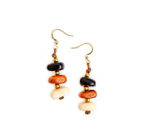 Earrings Zoe Stack Onyx Combo