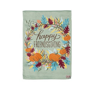 Happy Friendsgiving Wreath G Flag