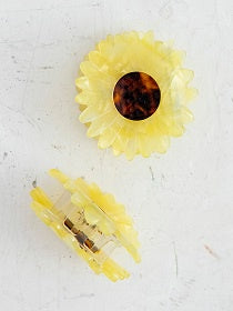 Hair Clip Sunflower