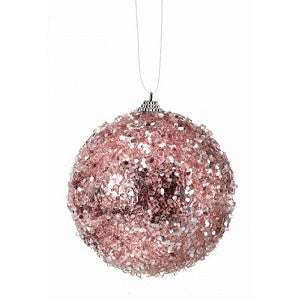 Sequined Iced Ball Orn