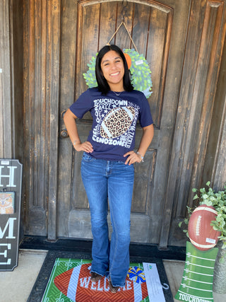 Hondo Owls Scattered Words Tee