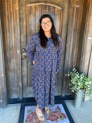 Mila Ribbon Floral Dress