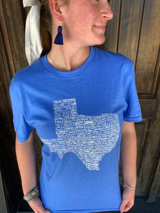 Texas Towns Tee